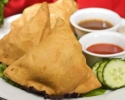 Vegetable Samosa Platter