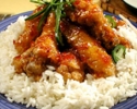 Sweet & Sour Chicken on Rice